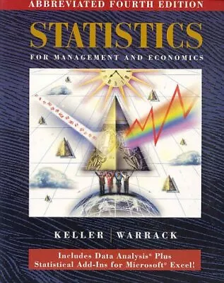 Statistics For Management And Economics: Abbreviated • £3.50