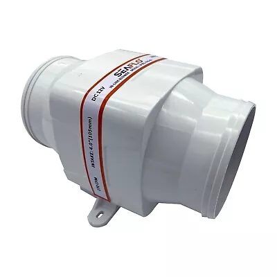 $43.24 • Buy SEAFLO 12v Inline Bilge Blower 270CFM Boat Air Ventilation Fan – 4” Intake 