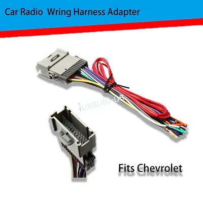 $8.99 • Buy For Chevy Silverado 2003-2007 Car Stereo Radio Wiring Harness Adapter Connector