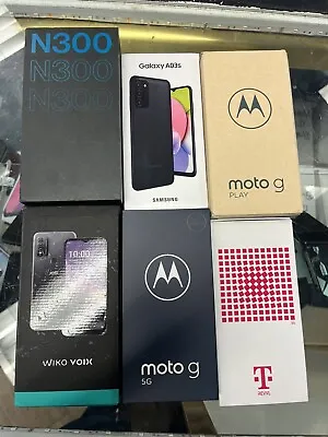 6 Metro PCs Phones. New With Box. • $650