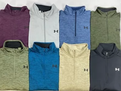 Men's Under Armour Cold Gear Quarter Zip Fleece Pullover Jacket 1320745/1359855 • $37.99