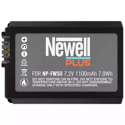 £34.99 • Buy Newell PLUS Sony NP-FW50 Replacement Lithium Rechargable Battery - 1100mAh