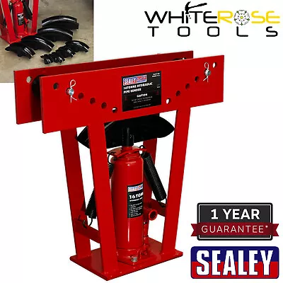 £358.10 • Buy Sealey Hydraulic Pipe Bender 16tonne Heavy Duty Steel Chassis Integral Pump