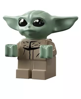 New LEGO Star Wars 'GROGU - THE CHILD - BABY YODA' Minifigure (75292)  • $10.26