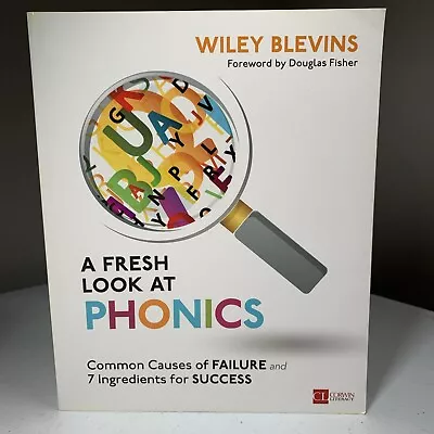 A Fresh Look At Phonics Grades K-2: Paperback By Blevins Wiley GOOD • $11.95