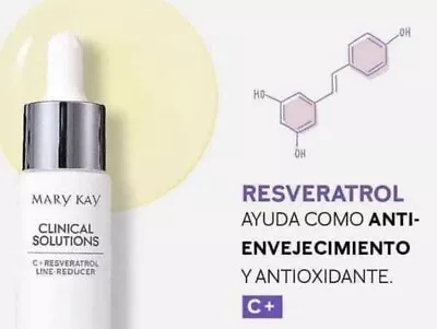 New In Box Mary Kay Clinical Solutions C + Resveratrol Line - Reducer Full Size • $12