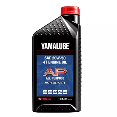 New Yamaha Yamalube 20W-50 Motorsports All Purpose Performance LUB20W50AP12 • $12.99