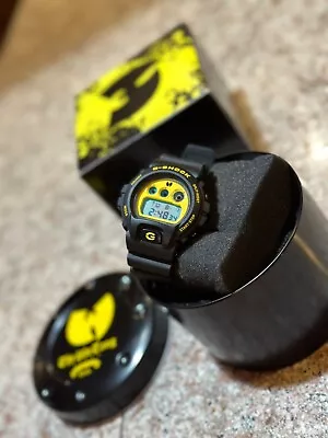 Casio G-Shock Wu Tang Clan Watch DW6900FS Limited Black Yellow Dw-6900fswtc Rare • $699