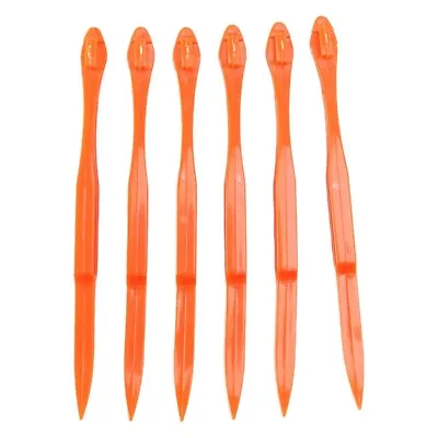 6PCS Easy Orange Citrus Peeler In Bright Orange Color Kitchen Tool O2I22236 • $6