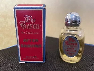 Vintage Evyan The Baron For Gentlemen After Shaving .5 Oz For Men New In Box • $29.95