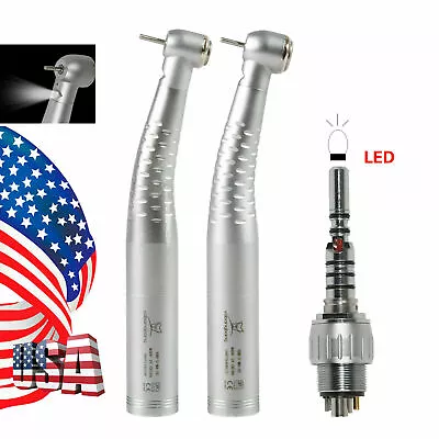 Dental Big/Standard LED Fiber Optic Handpiece / 6-Hole Swivel Coupler Hxa • $40.40