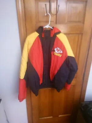 Kansas City Chiefs Vintage Starter Jacket Men's XL Used Very Rare • $299.99