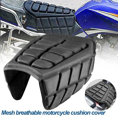 Comfort Universal  Motorcycle 3D Air Gel Seat Cushion Pad Cover Pressure Relief • $18.89