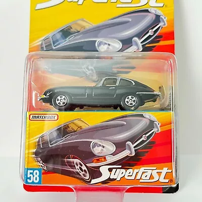 Matchbox 2006 Superfast '61 Jaguar E-Type Coupe #58 Limited Edition • $22