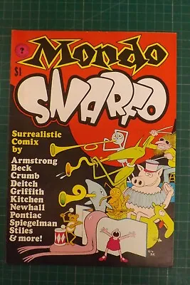 GRAPHIC NOVEL COMIC MONDO SNARFO SURREALISTIC COMIX By ARMSTRONG 1978 GN755 • $12.42