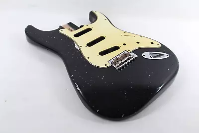 MJT Official Custom Vintage Aged Nitro Guitar Body By Mark Jenny VTS Alder Black • $167.50