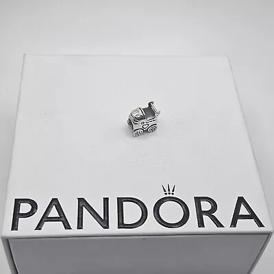 Genuine Pandora New Baby Carriage Pram Buggy Charm ALE 925 #790346 • £20