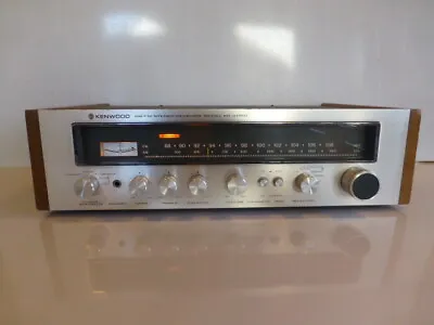 Kenwood Kr-2090 Vintage Stereo Receiver With Wood Side Cabinet. All Functions-ok • $249