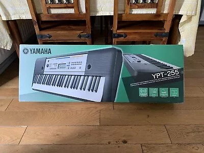 YAMAHA Portable Digital Keyboard YPT-255 VGC Boxed Power Instructions Free Post • £99