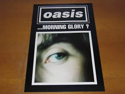 Oasis - What's The Story Morning Glory - Original 1995 Uk Promo Poster • £150