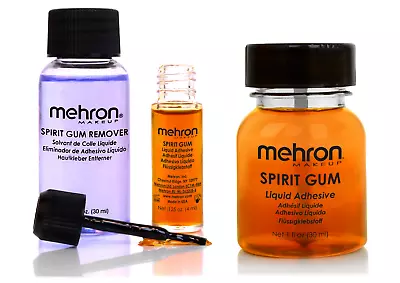 Mehron Special Fxcosplay Makeup Glue  Spirit Gum Adhesive Or Set Pick Any Size. • $6.45