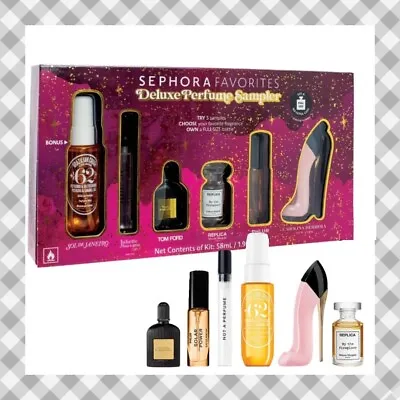 Sephora Favorites Holiday 6pc Mini Deluxe Perfume Sampler NO CERT ••NEW••🎁 • $64.95