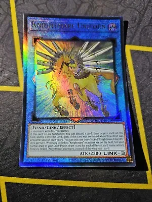 Knightmare Unicorn - RA01-EN043 - Ultimate Rare - 1st Edition - YuGiOh • £2.25