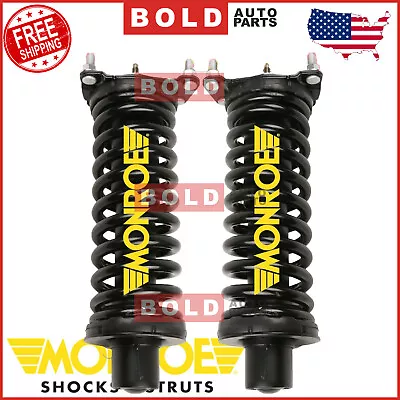 MONROE Front Quick Complete Struts Coil Spring Kit 2PCS Set For Jeep Liberty GAS • $189.95