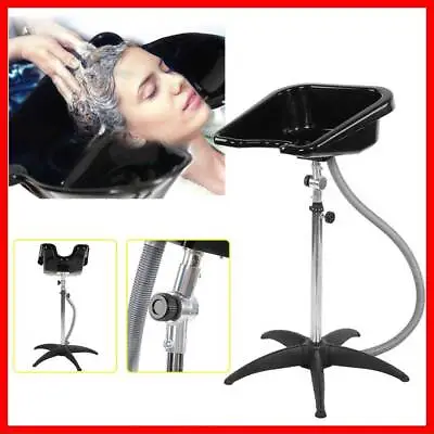 Large Shampoo Bowls Hair Sink Barber Basin Wash Beauty Salon Spa Equipment Black • $43.99