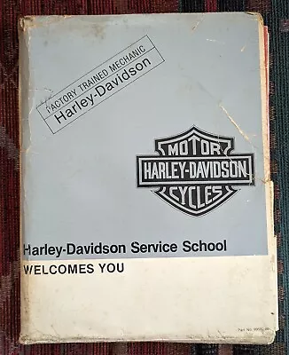 Vintage Harley Davidson Service School Welcome Packet From 1980. • $5