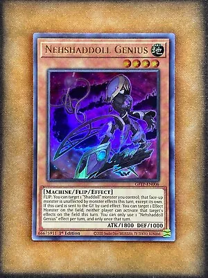 Yugioh Nehshaddoll Genius GFTP-EN006 Ultra Rare 1st Ed NM • $1.94