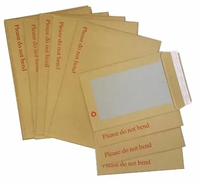 Please Do Not Bend Hard Card Board Backed Manilla Envelopes Brown A3 /a4 /a5 /a6 • £120.99
