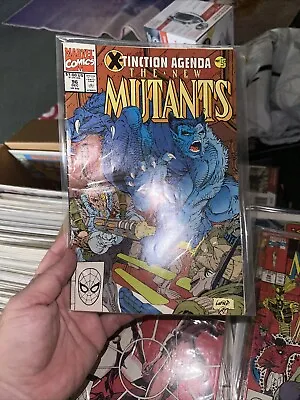 $8 • Buy New Mutants #96 Comic Book Rob Liefeld! Cable X-Men X-Tinction Agenda - Pic!