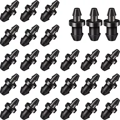 60 Pieces Drip Irrigation 1/4  Barbed Tubing End PlugsBarbed Connectors End C... • $7.56