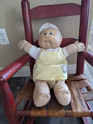 Cabbage Patch Doll 16 Inch Tall Bald Baby With Freckles 1980’s Good Condition • $36.98