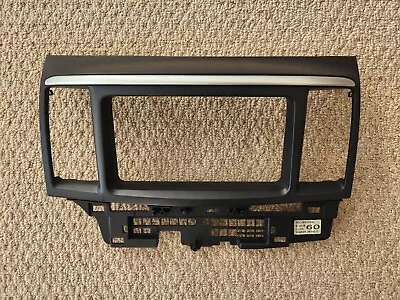 2013 14 15 16 17 Mitsubishi Lancer Radio Bezel 2 Din Dash Trim Oem 8002b570xa   • $55