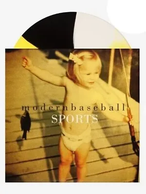 Modern Baseball Sports LP LIMITED Newbury Comics YELLOW BLACK TWISTER VINYL Emo • $46.99