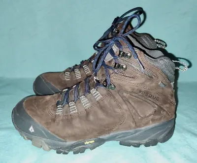 NICE Vasque 7082 Taku GTX Gore-Tex Mens Brown Waterproof Hiking Boots 9 Wide W • $44.99