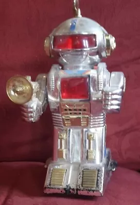 Vintage Retro Gold Robot Toy. Magic Mike Type?  Untested / Display • £15