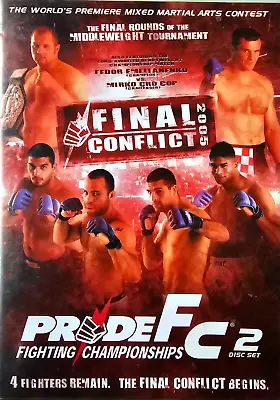 PRIDE Fighting Championships - Final Conflict 2005 (DVD 2006 2-Disc Set) GOOD • $5.49