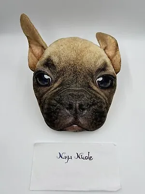 $12.99 • Buy Pug French Bulldog Throw Face  Puppy Plush Pilllow