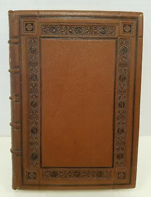 The Holy War John Bunyan 1870 Signed Zaehnsdorf Fine Binding 4to Illustrated • $699.95