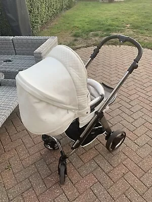 £225 • Buy ***SALE*** Pram And Pushchair - XL White Delight Special Edition