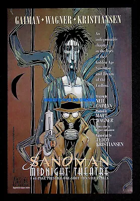 Sandman Midnight Theatre DC Vertigo Comics 1995 Print Magazine Ad Poster ADVERT • $9.99