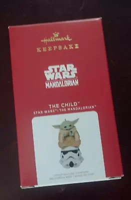 Star Wars Mandalorian The Child Baby Yoda Hallmark Keepsake Ornament 2021  • $10.79