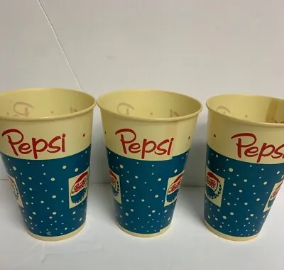 Pepsi Cola Vintage Waxed Soda Paper Cups NOS Rare • $10