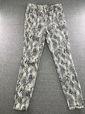 Sofia By Sofia Vergara Jeans Womens *Size 4* Curvy Ankle Snakeskin Print • $12.95