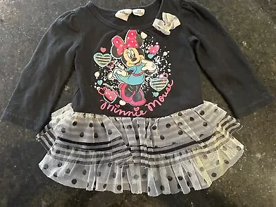 Toddler Girl's 18 Months Disney Minnie Mouse Mickey Mouse Dress • $3.95