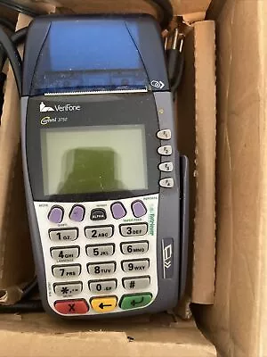 Verifone OMNI3750 Gray Portable Wireless Credit/Debit Card Terminal Reader • $35