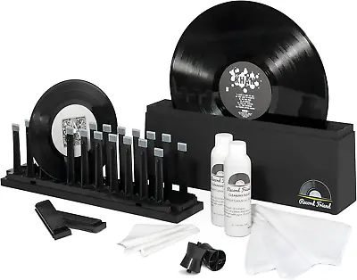 Vinyl Record Cleaning Kit For Vinyl Records - Includes Cleaning Machine & Vinyl  • $95.87